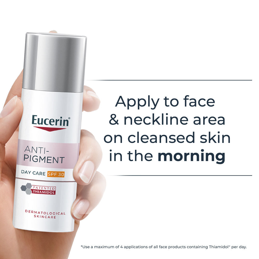 Eucerin Anti-Pigment Day Cream With Sunscreen SPF30 & Thiamidol Reduces And Prevents Dark Spots