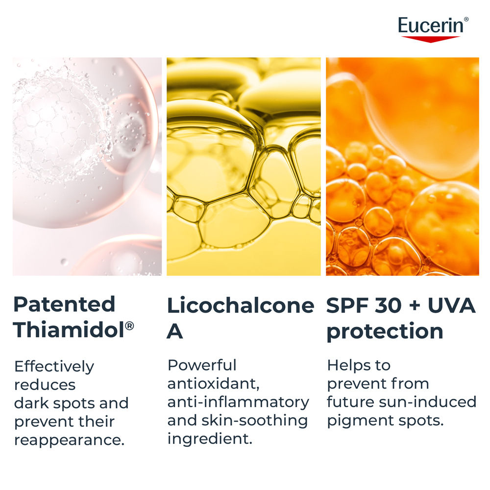 Eucerin Anti-Pigment Day Cream With Sunscreen SPF30 & Thiamidol Reduces And Prevents Dark Spots