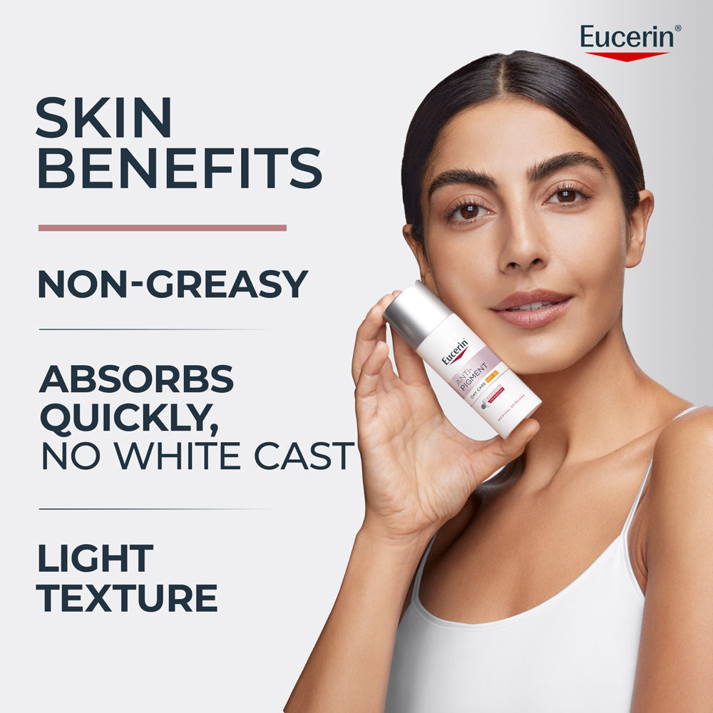 Eucerin Anti-Pigment Day Cream With Sunscreen SPF30 & Thiamidol Reduces And Prevents Dark Spots