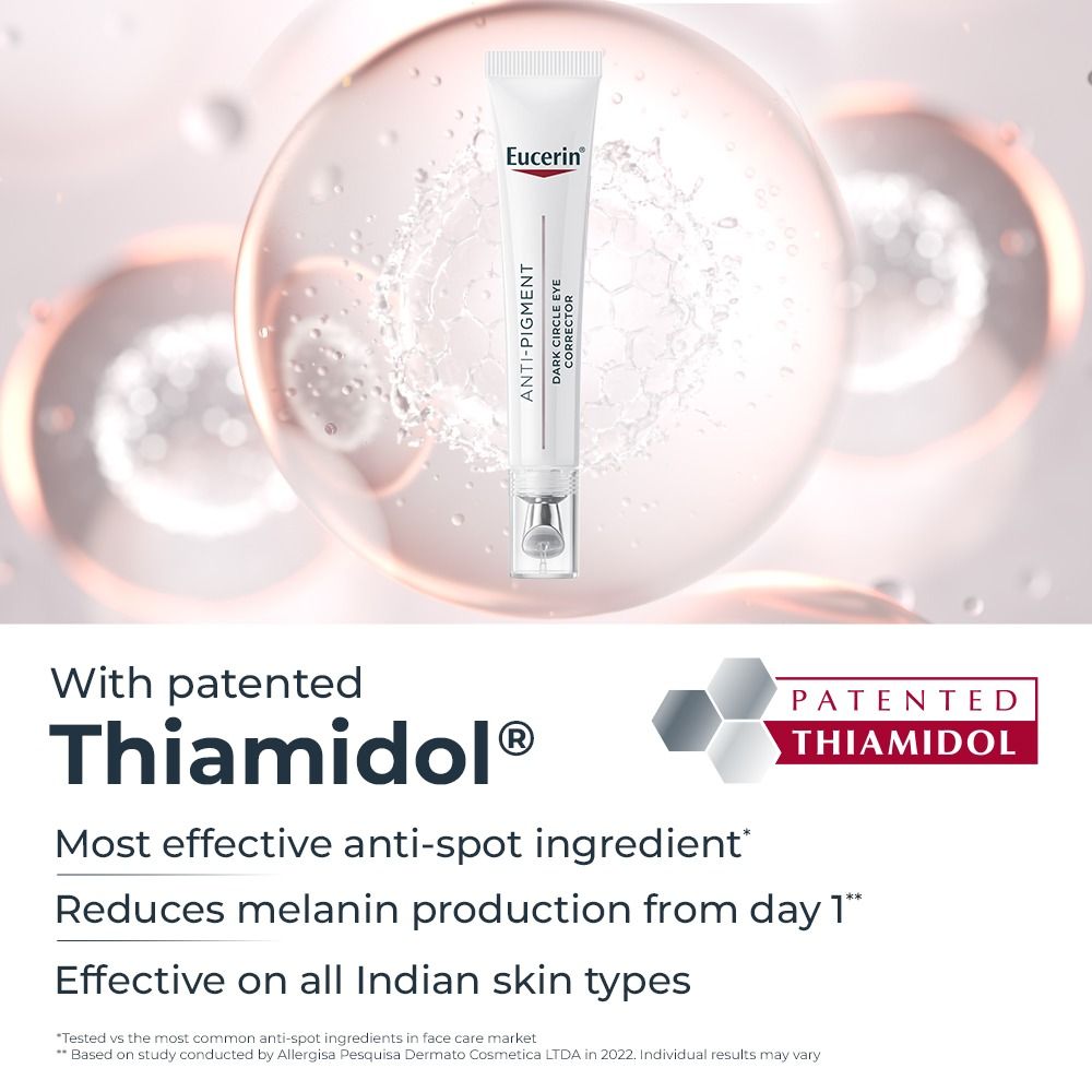 Eucerin Anti-Pigment Dark Circle Eye Corrector Serum With Thiamidol & Hyaluronic Acid For Bright Eye