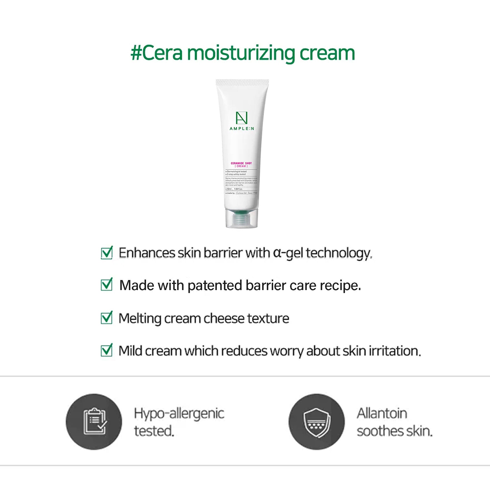 AMPLE:N Ceramide Shot Cream