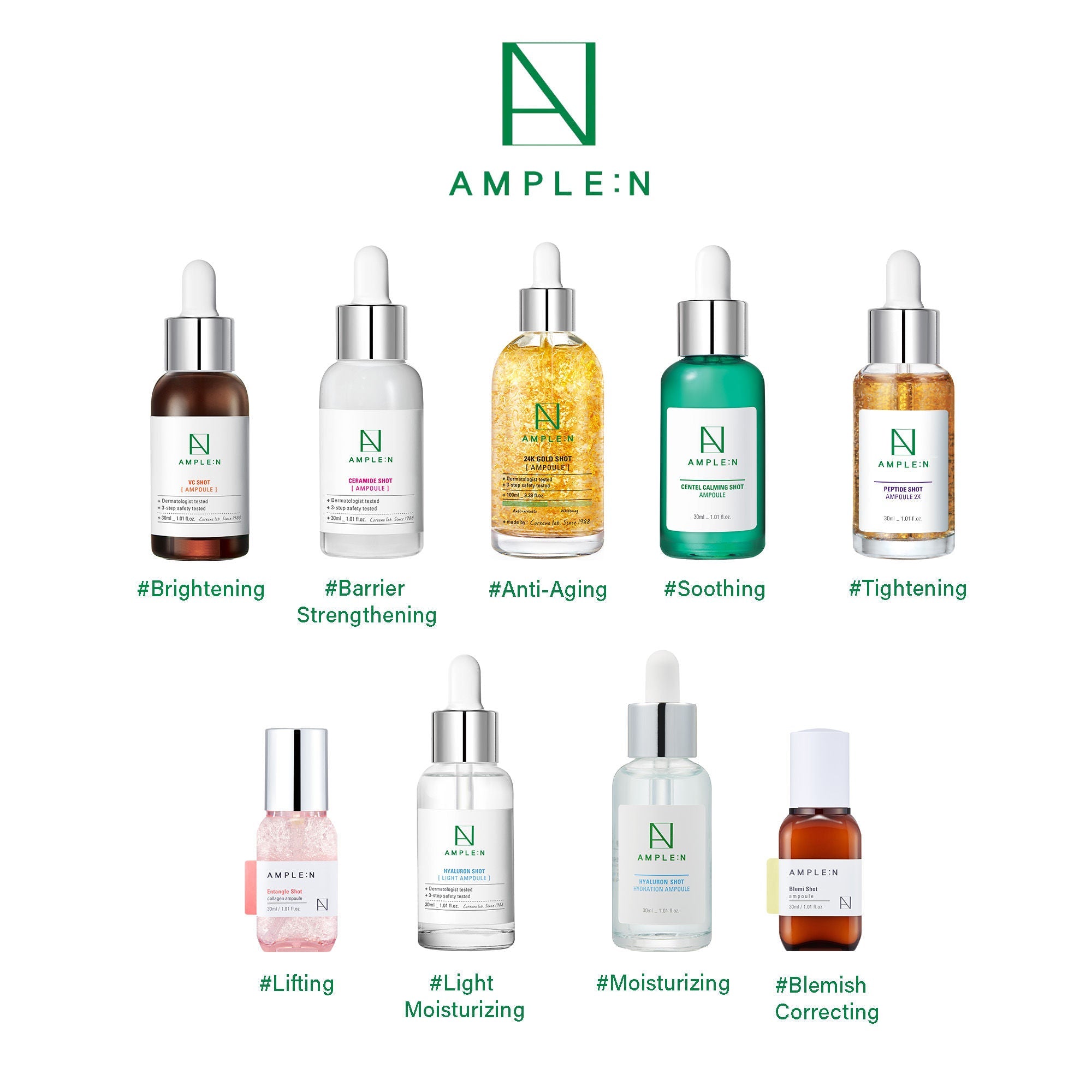 AMPLE:N Entangle Shot Collagen Ampoule