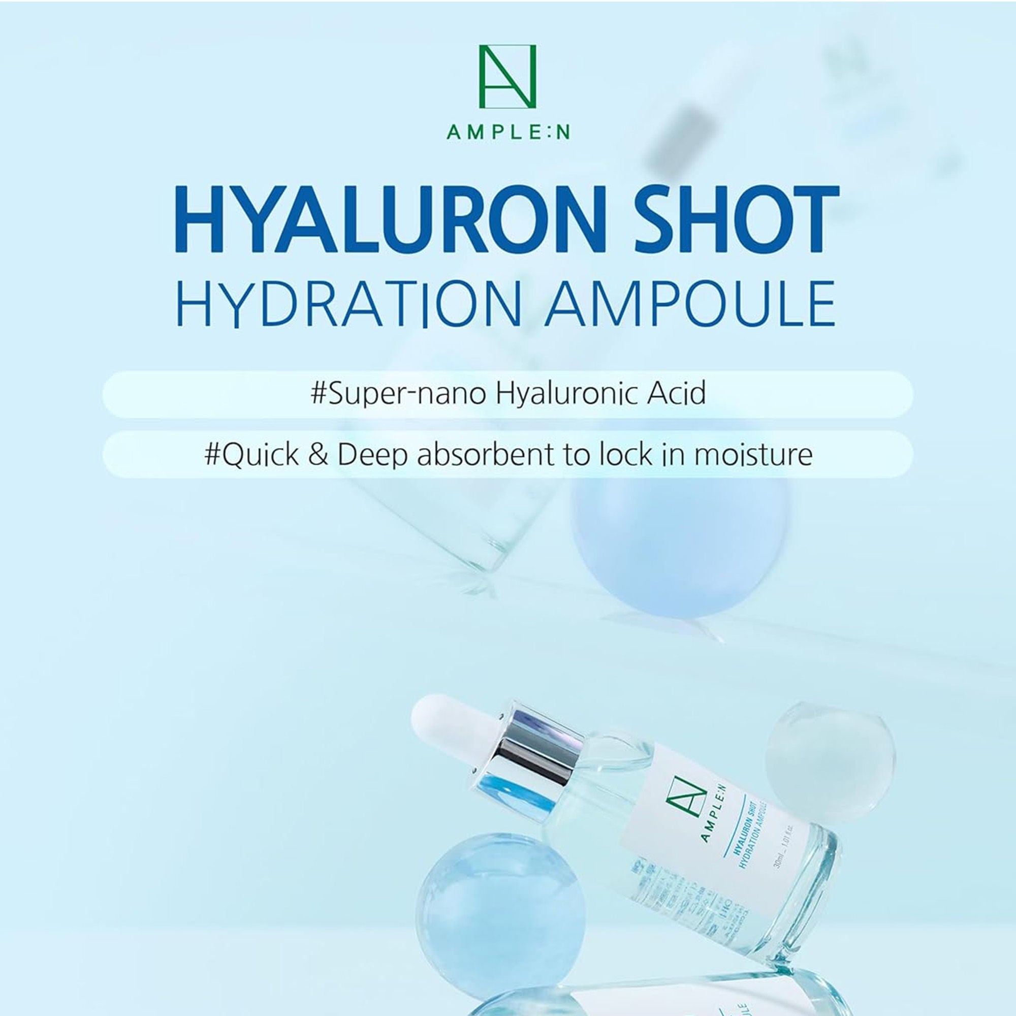 AMPLE:N Hyaluron Shot Hydration Ampoule