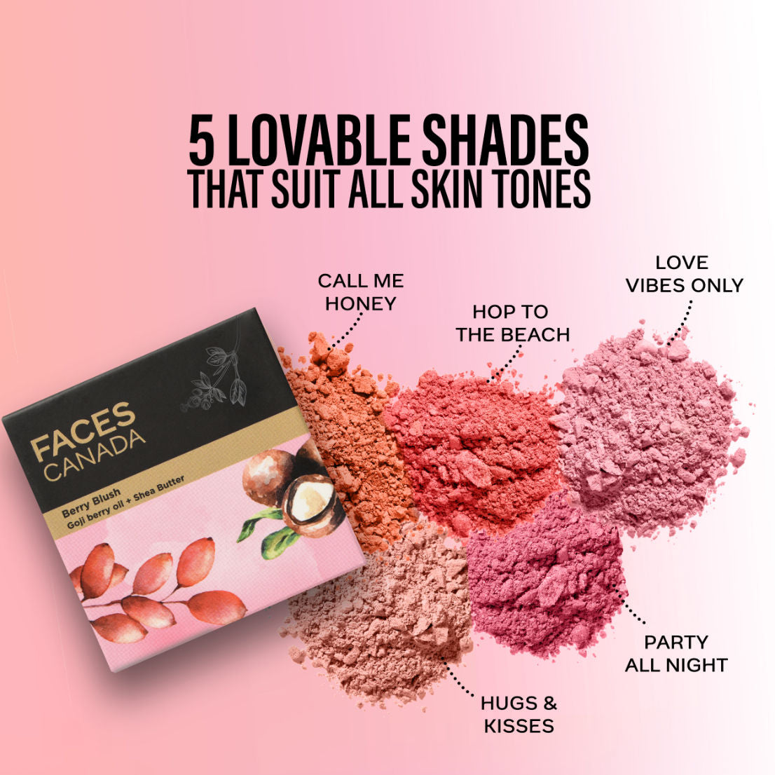 Faces Canada Berry Blush
