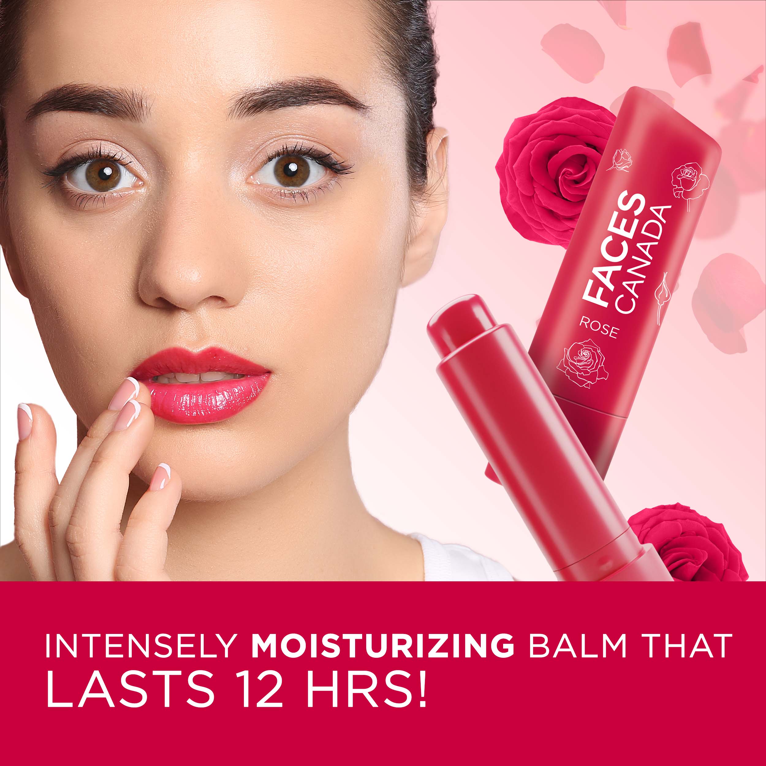 Faces Canada Lip Balm 12hr Moisture For Dry - Chapped Lips