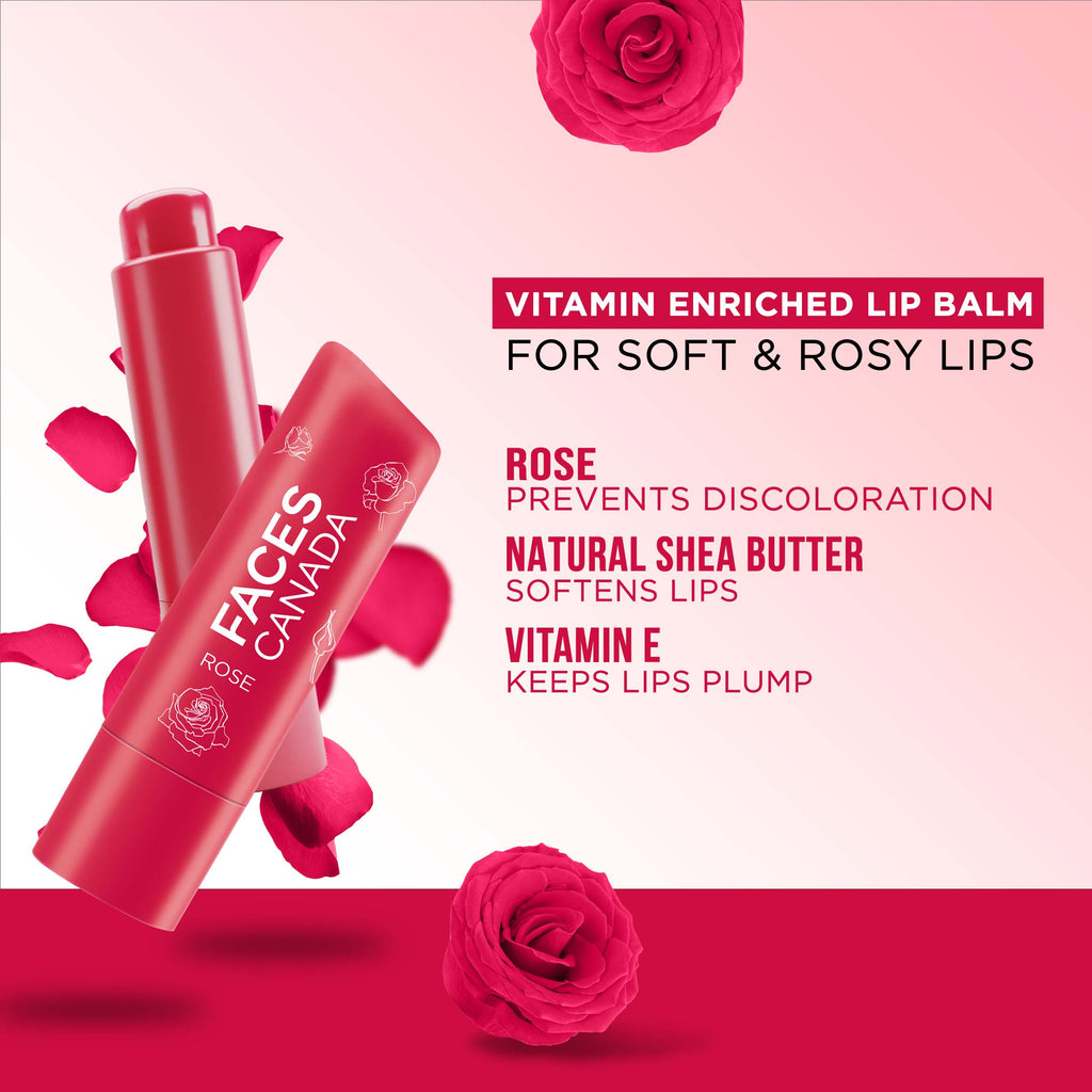 Faces Canada Lip Balm 12hr Moisture For Dry - Chapped Lips