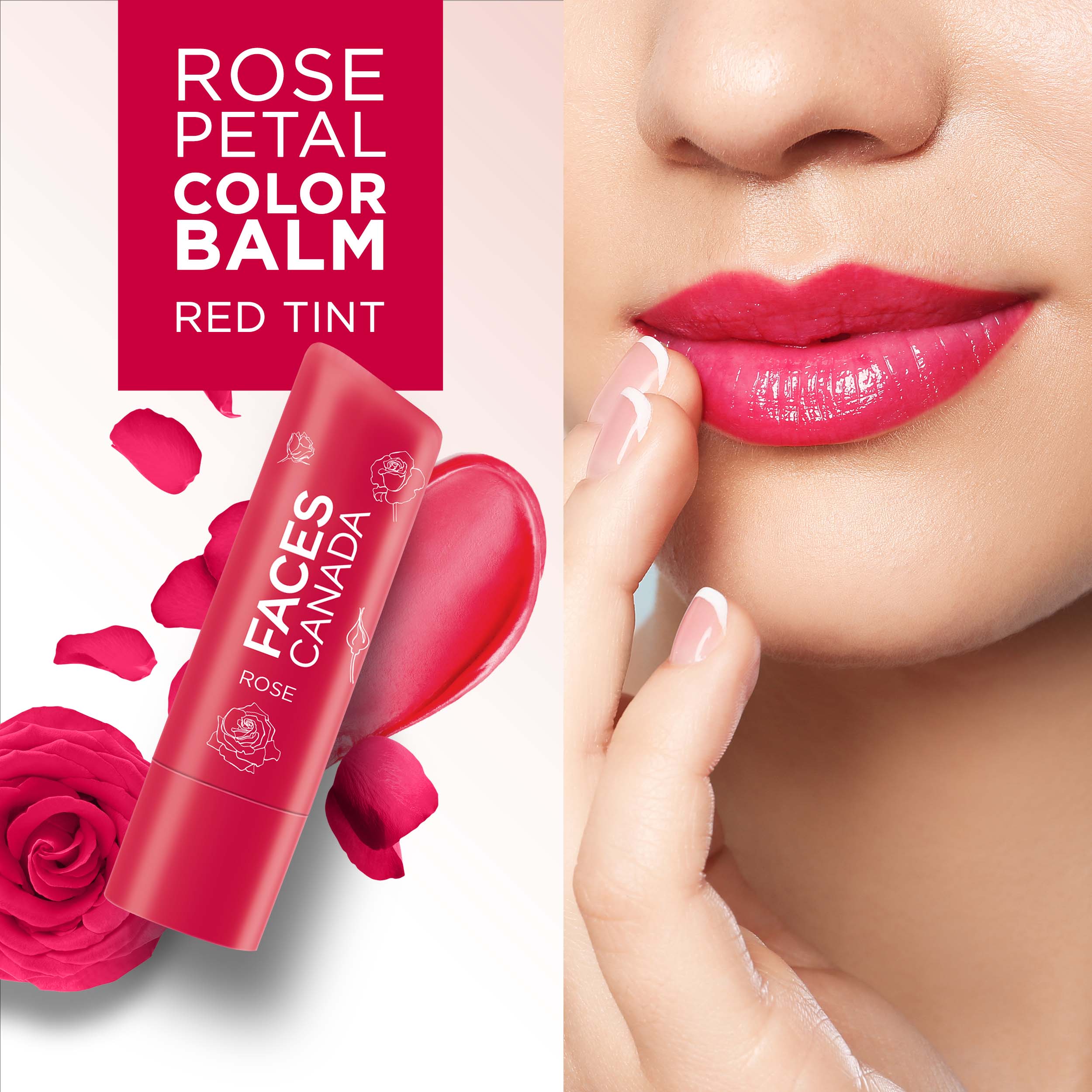 Faces Canada Lip Balm 12hr Moisture For Dry - Chapped Lips