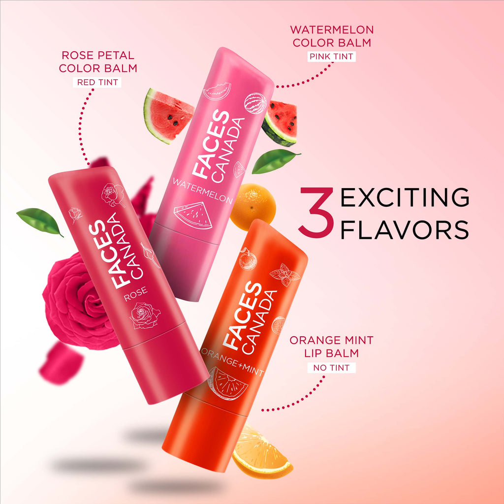 Faces Canada Lip Balm 12hr Moisture For Dry - Chapped Lips