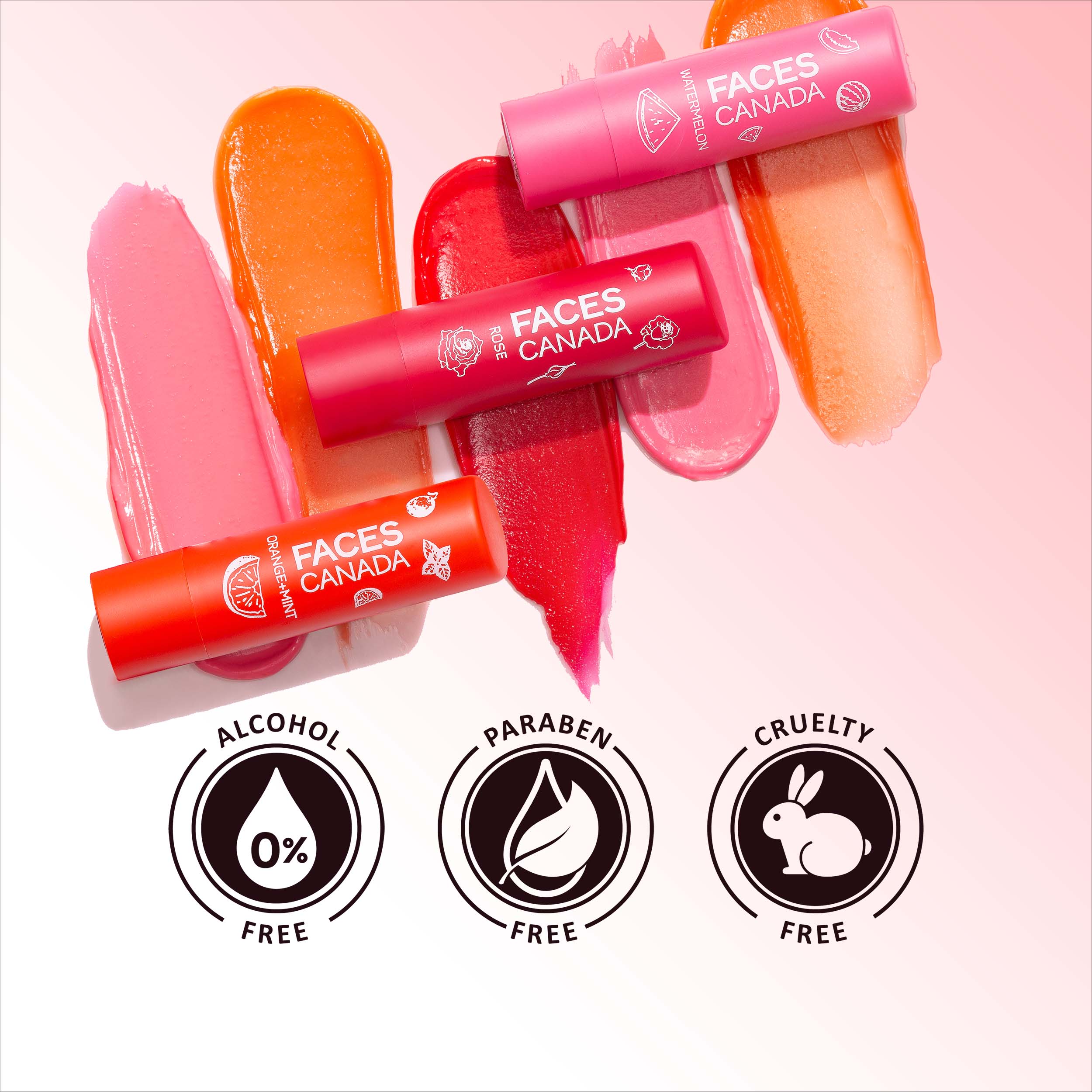 Faces Canada Lip Balm 12hr Moisture For Dry - Chapped Lips