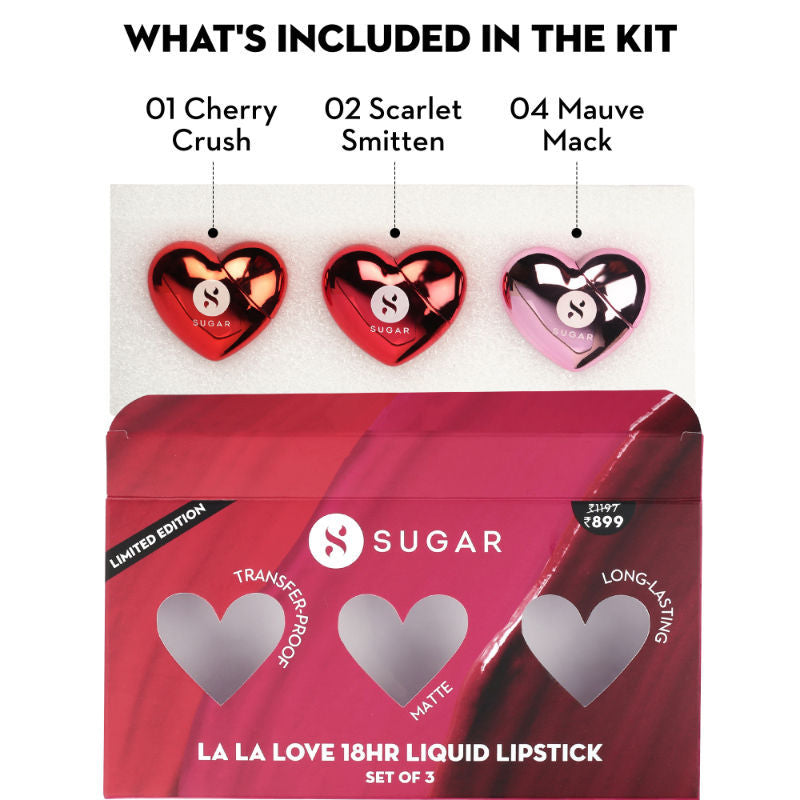 SUGAR La La Love 18 Hr Liquid Lipstick