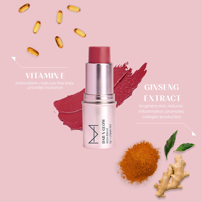House Of Makeup Dab N Glow Easy-Blend Lip + Cheek Tint