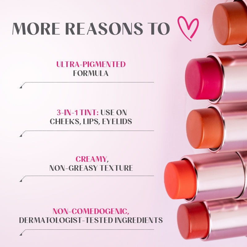 House Of Makeup Dab N Glow Easy-Blend Lip + Cheek Tint