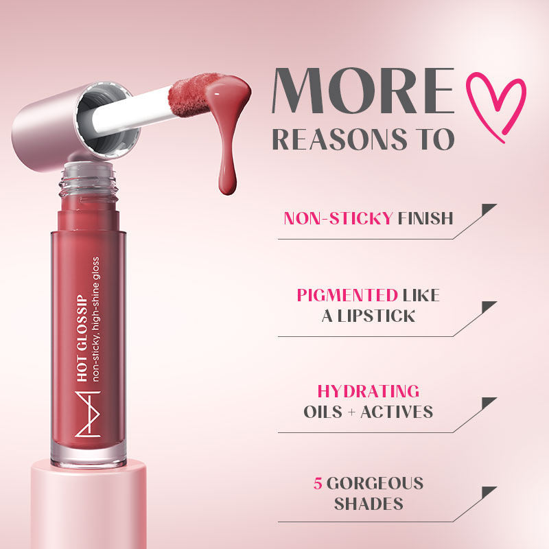 House of Makeup Hot Glossip Lip Gloss