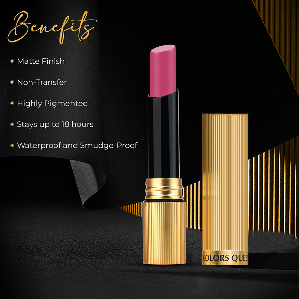 Colors Queen Hold Up Full Day Non Transfer Lipstick