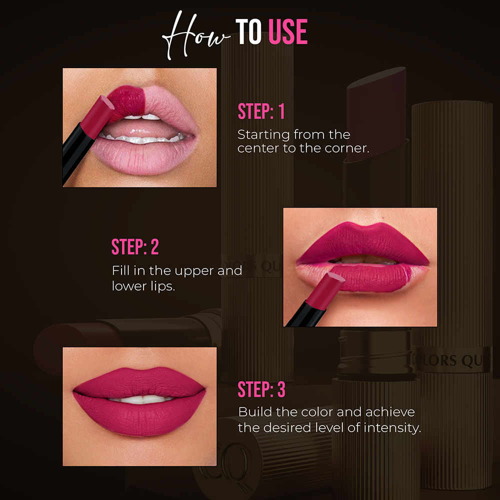 Colors Queen Hold Up Full Day Non Transfer Lipstick