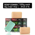 Wild Stone Ultra Sensual & forest Spice Soap for Men - Buy 3 Get 1 Free