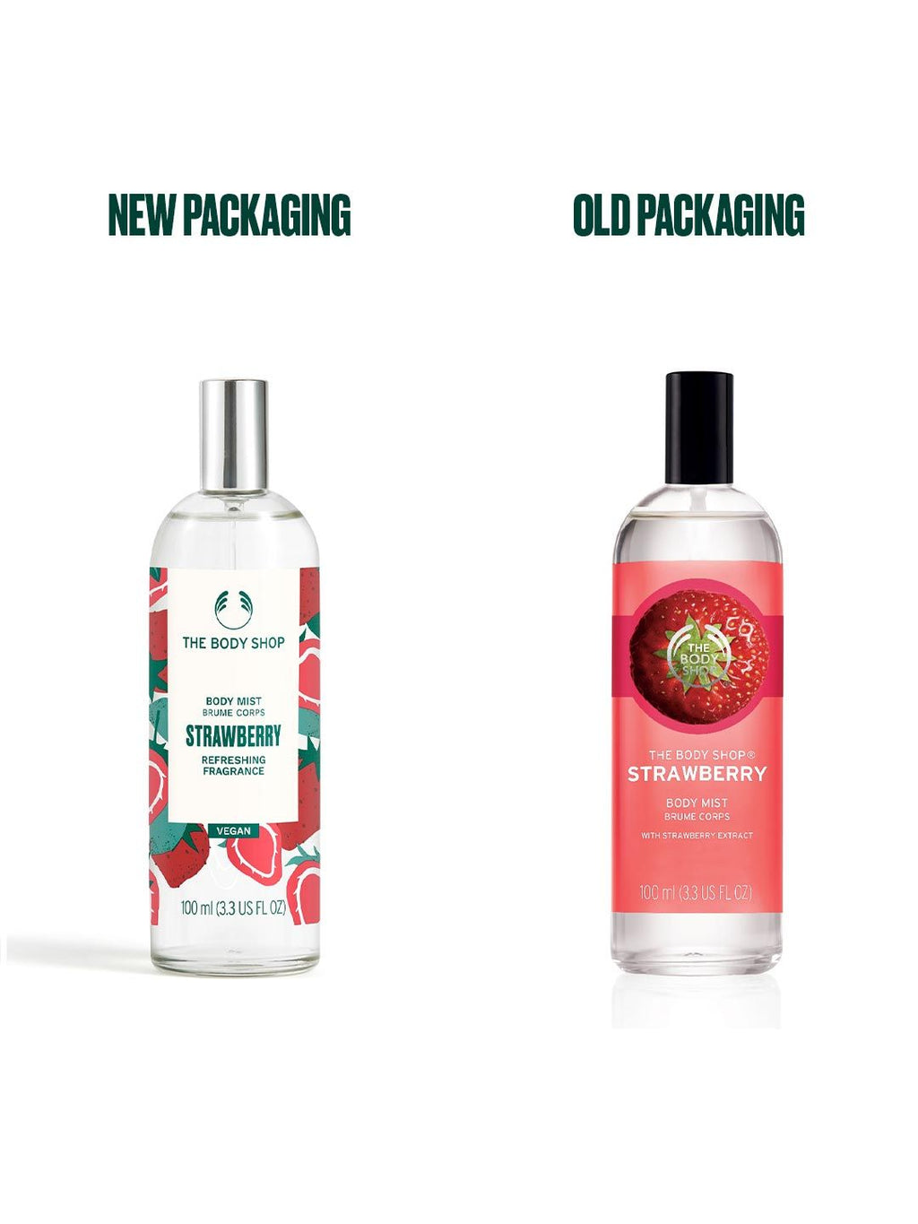 The Body Shop Strawberry Body Mist - For Women