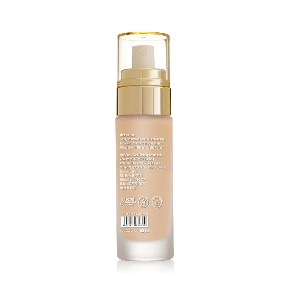 Swiss Beauty High Performance Foundation With Vitamin C & Niacinamide Light-Weight