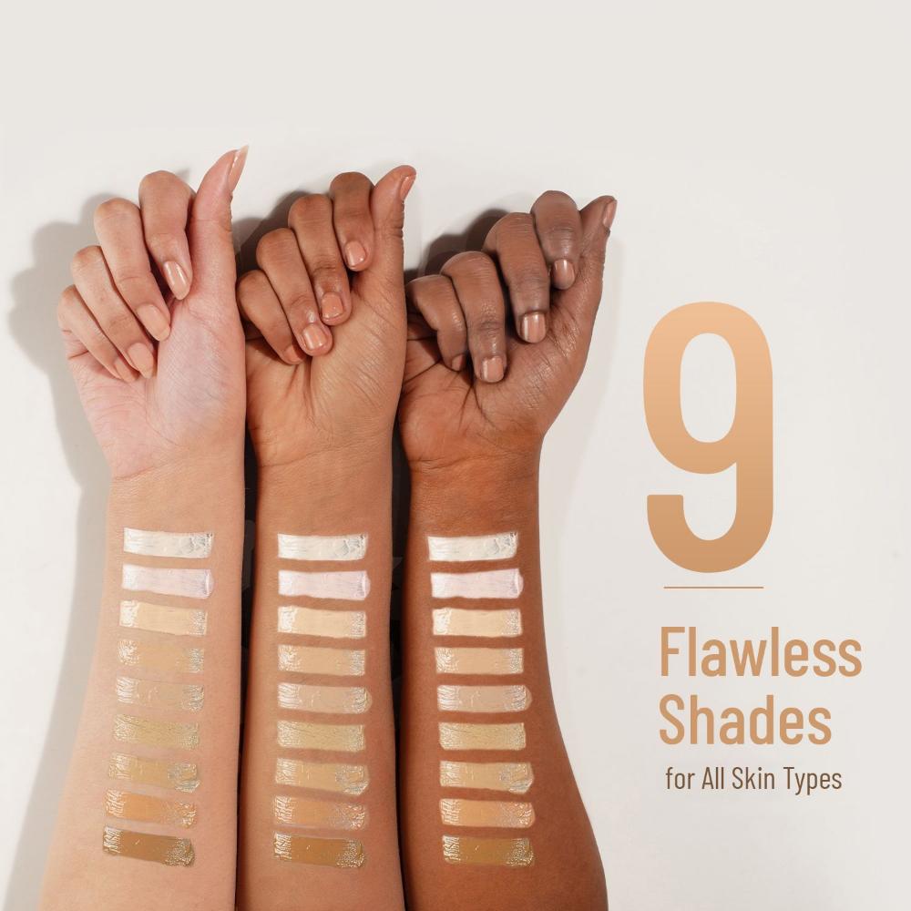 Swiss Beauty High Performance Foundation With Vitamin C & Niacinamide Light-Weight