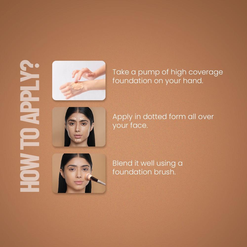 Swiss Beauty High Performance Foundation With Vitamin C & Niacinamide Light-Weight
