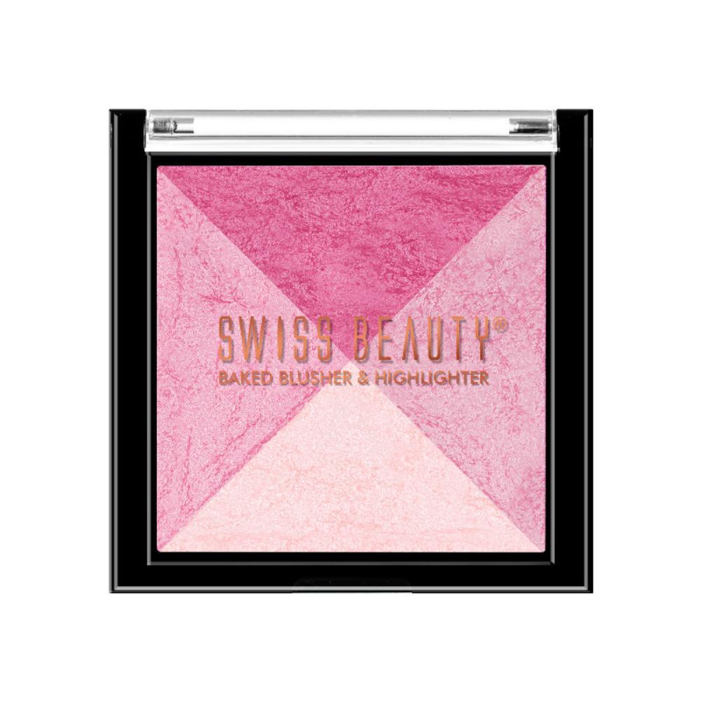 Swiss Beauty Baked Blusher & Highlighter