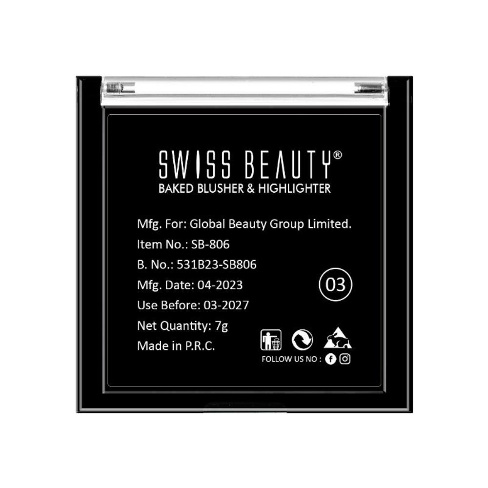 Swiss Beauty Baked Blusher & Highlighter