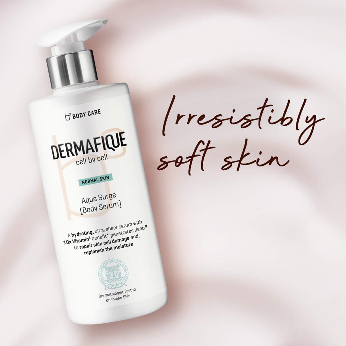 Dermafique Aqua Surge Body Lotion Serum For Luminous Skin, With 10X Vitamin E