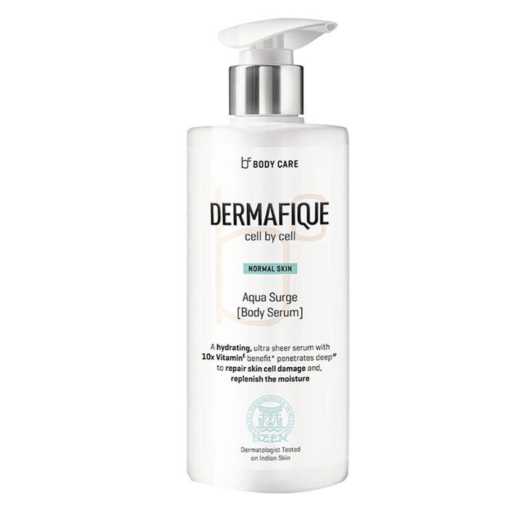 Dermafique Aqua Surge Body Lotion Serum For Luminous Skin, With 10X Vitamin E