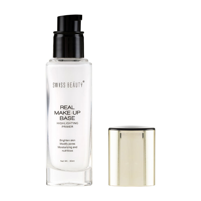 Swiss Beauty Real Make-Up Base Highlighting Primer , Brighten Skin , Modify Pore
