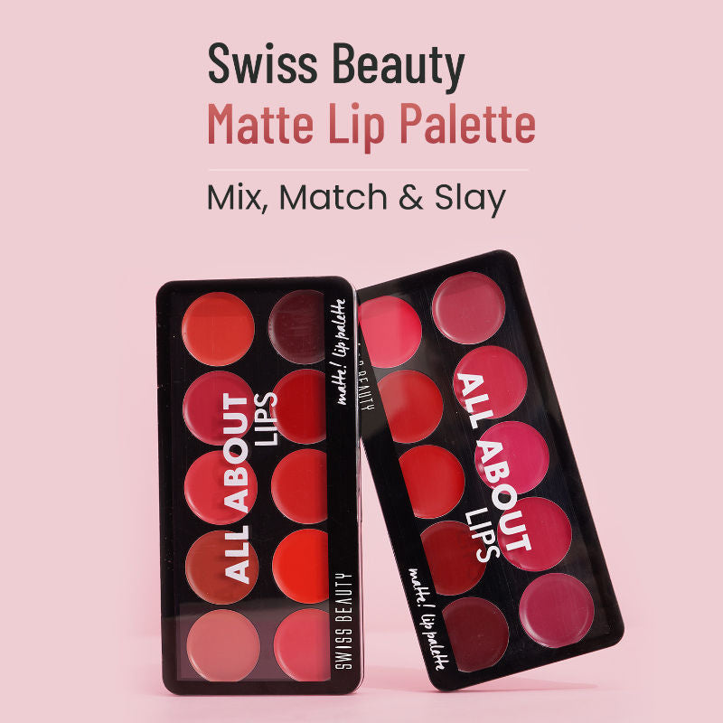 Swiss Beauty All About Lip Palette