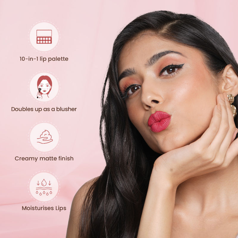 Swiss Beauty All About Lip Palette
