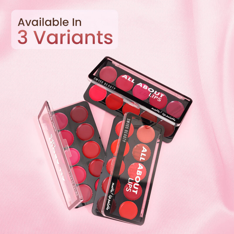 Swiss Beauty All About Lip Palette