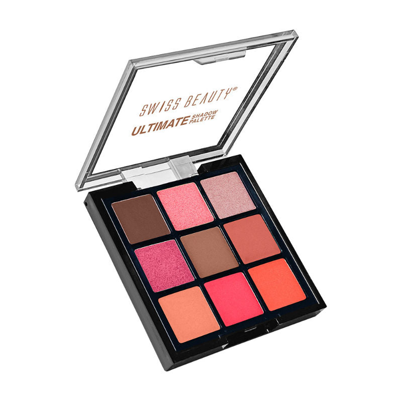 Swiss Beauty Ultimate 9 Pigmented Colors Eyeshadow Palette