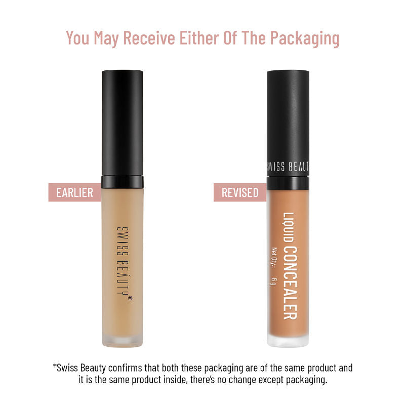 Swiss beauty Full Coverage Liquid Concealer With Jojoba Oil
