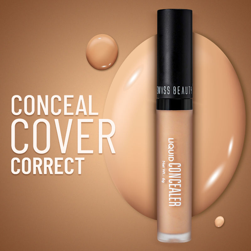 Swiss beauty Full Coverage Liquid Concealer With Jojoba Oil