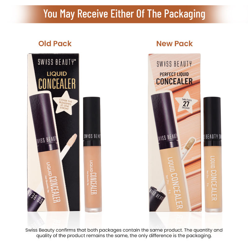Swiss beauty Full Coverage Liquid Concealer With Jojoba Oil