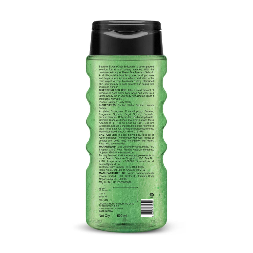 Beardo B-Acne Clear Bodywash