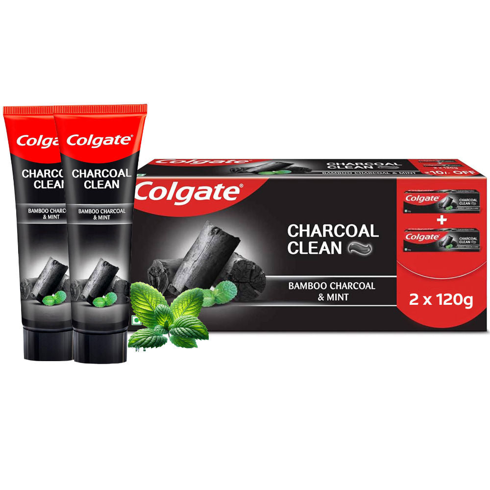 Colgate Charcoal Clean Toothpaste- Black Gel Paste