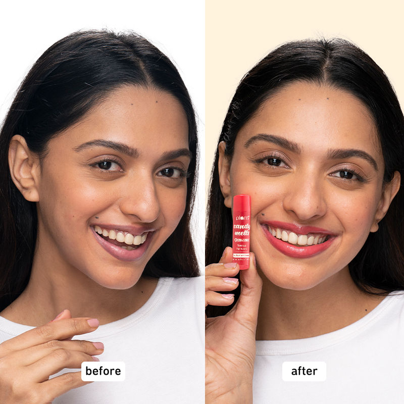 Plum Candy Melts Tinted Lip Balm - Strawberry Sorbet