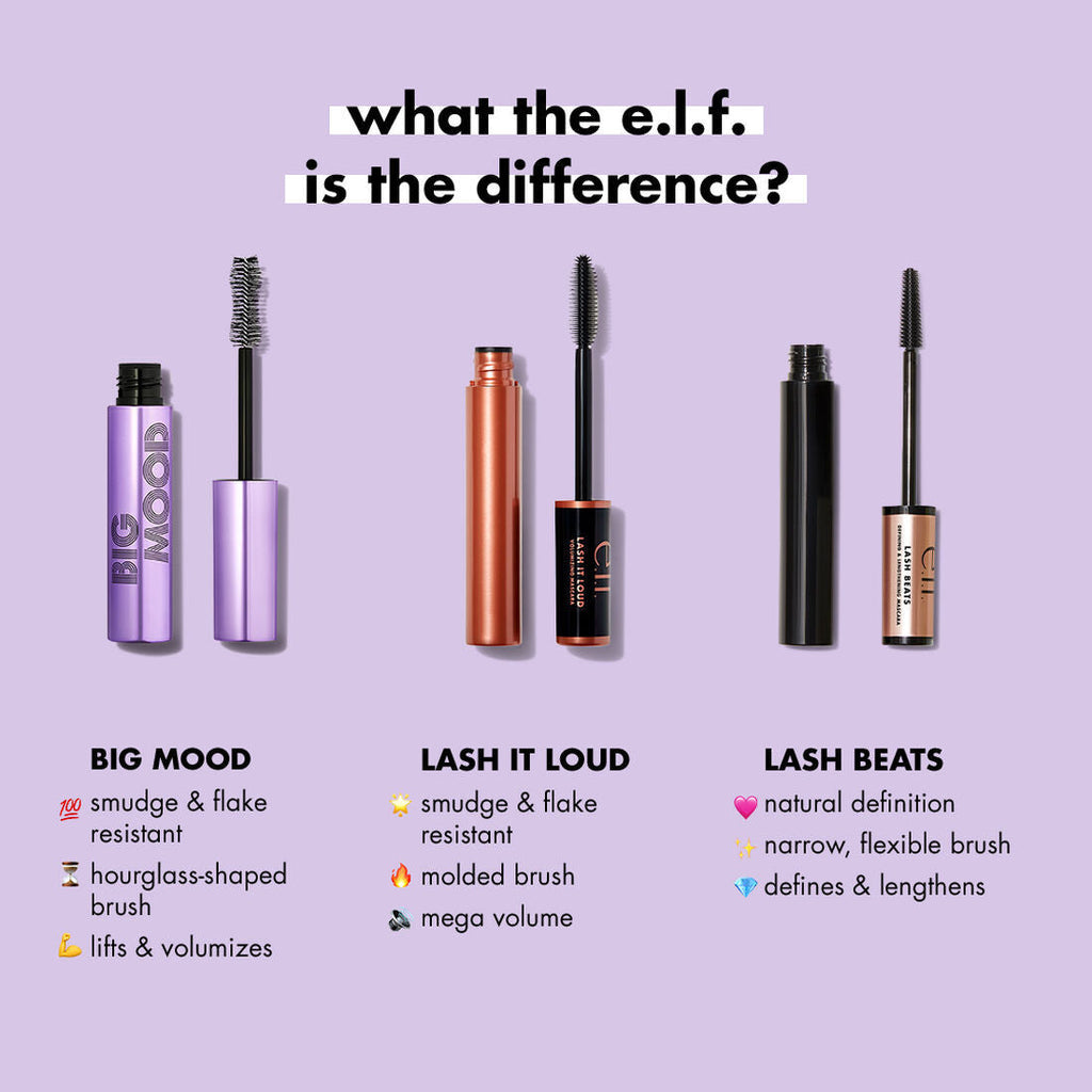 e.l.f. Cosmetics Big Mood Mascara - Black