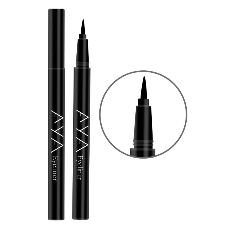 AYA Waterproof Long Lasting Eyeliner - Black