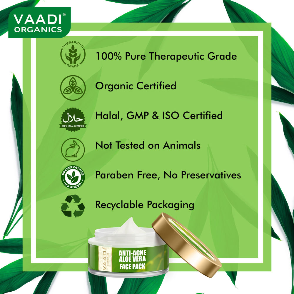 Vaadi Herbals Anti-Acne Aloe Vera Face Pack