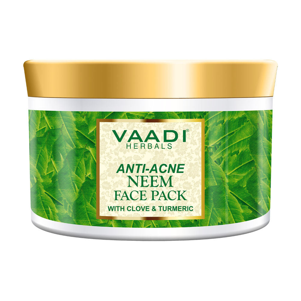 Vaadi Herbals Anti Acne Neem Face Pack With Clove And Turmeric