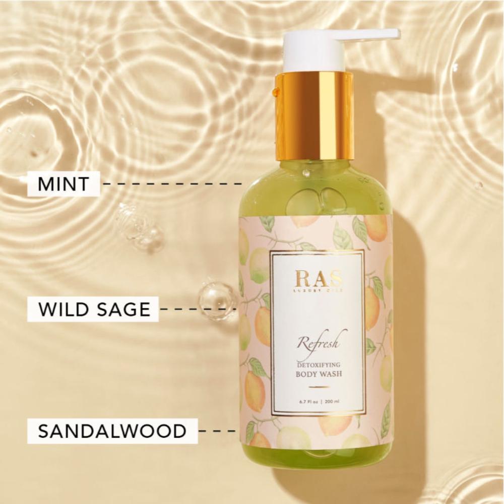 RAS Luxury Oils Refresh Revitalizing Body Wash