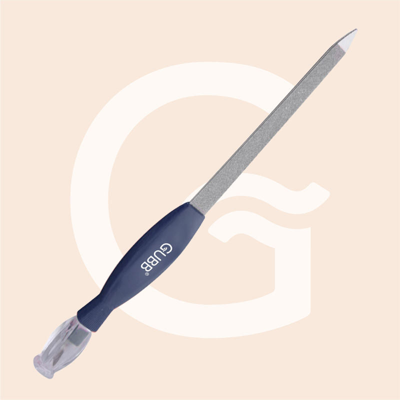 GUBB 2 In 1 Cuticle Trimmer and Nail File Manicure Tool