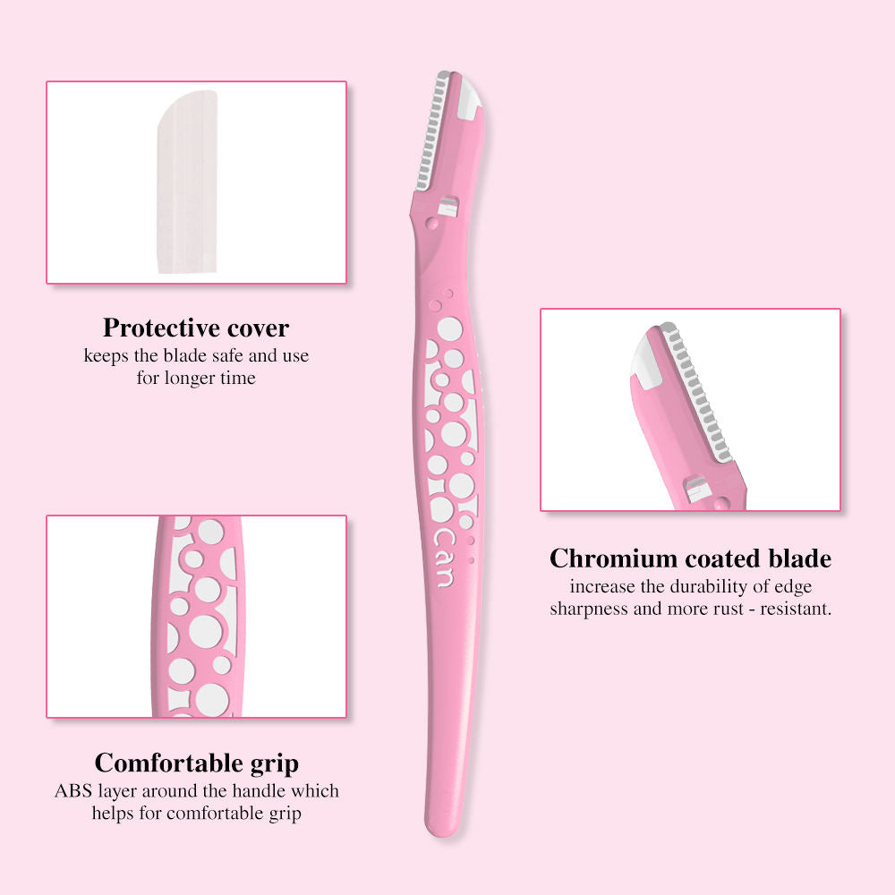 Kai Can Reusable Eyebrow Razor for Women (Single Razor)