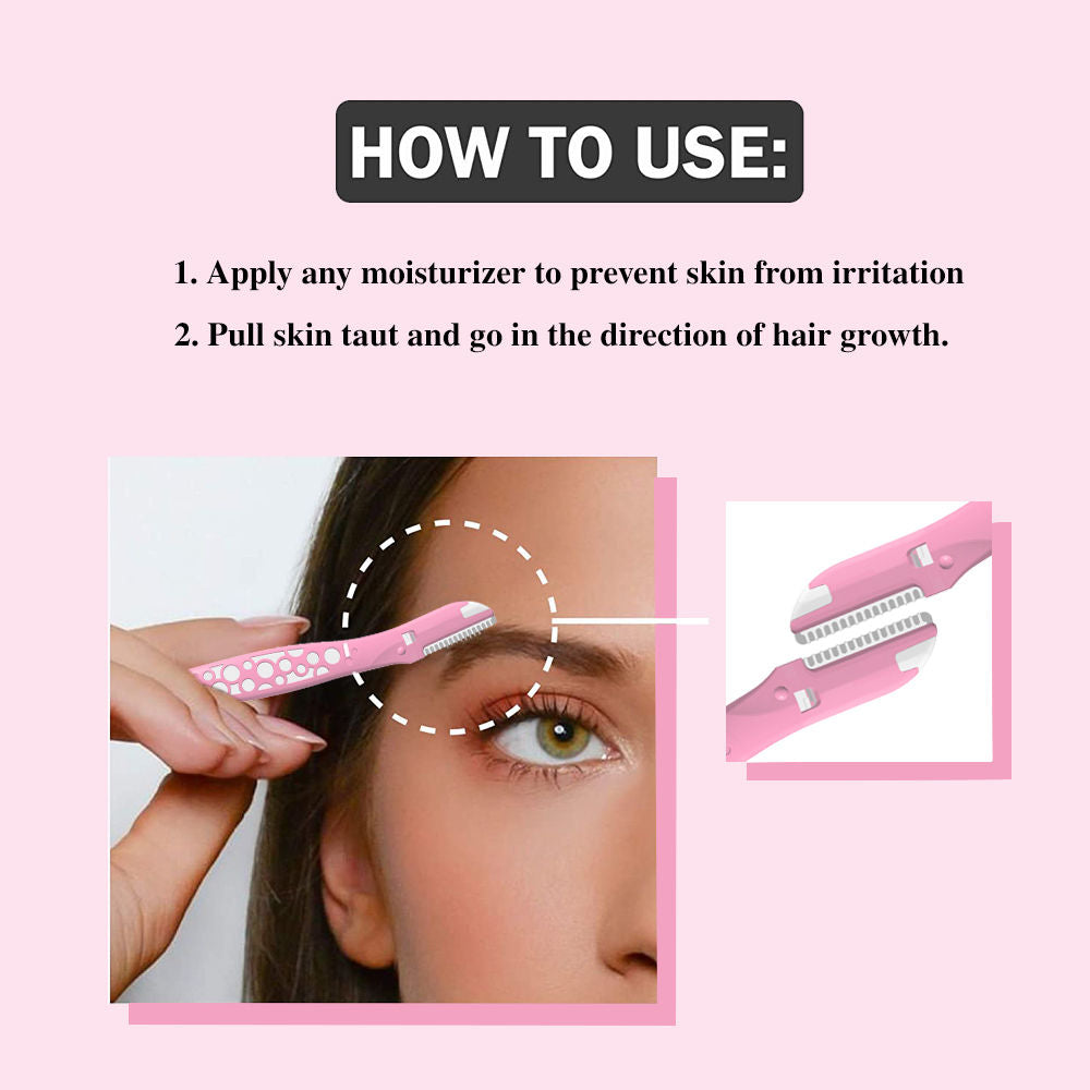 Kai Can Reusable Eyebrow Razor for Women (Single Razor)