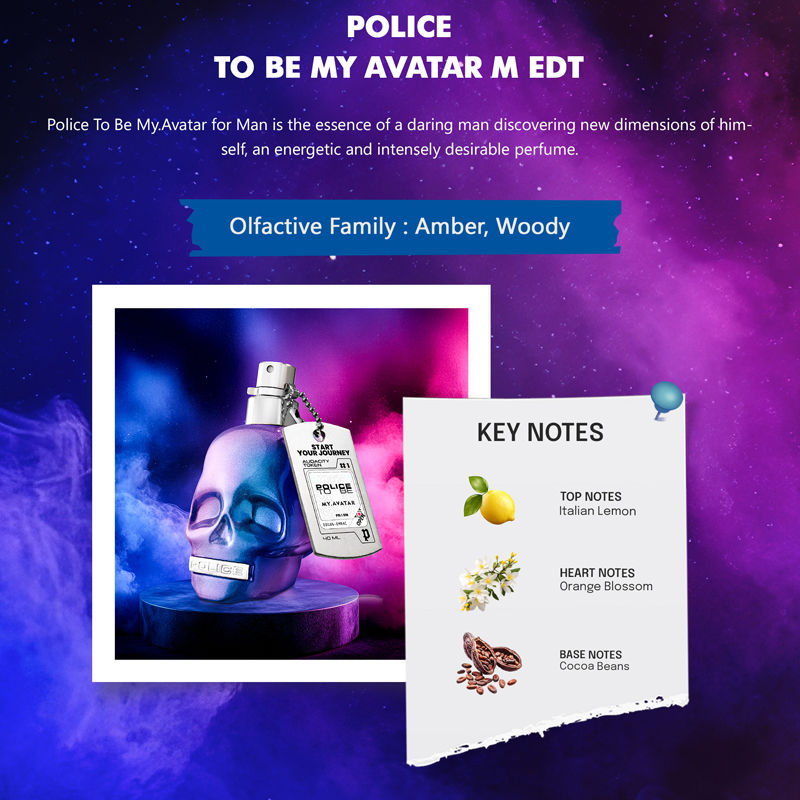 Police To Be My Avatar Eau De Toilette For Man