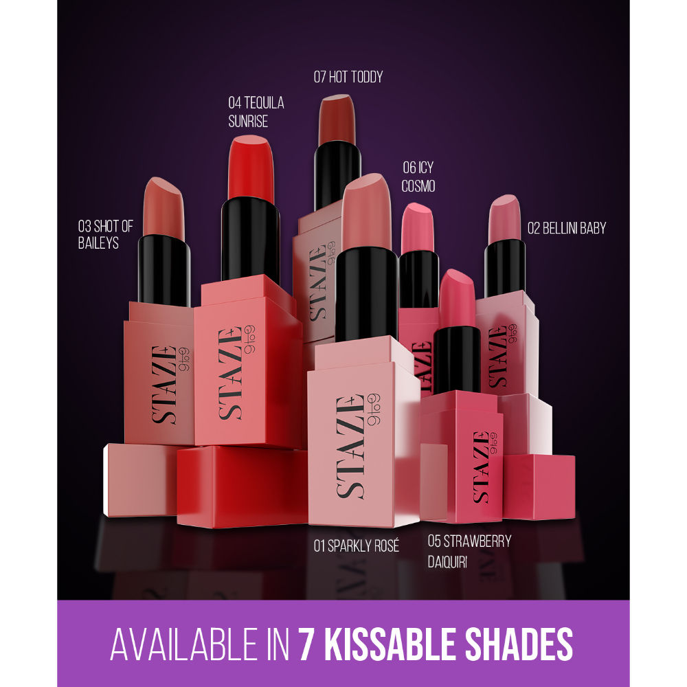 STAZE 9to9 Creme De La Matte Lipstick