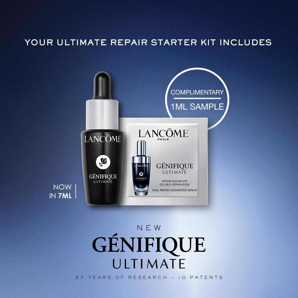 Lancome Genifique Ultimate Skin Repair Serum With Beta Glucan Suited for Indian Skin